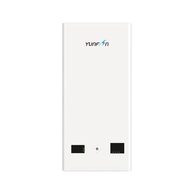kwaliteit YUNFAN YF51200-5KW Alles-in-één wandgemonteerd energieopslagsysteem 51,2 V 200 Ah 10,24 kWh LiFePO4 5 kW hybride omvormer Max. 6 parallelle eenheden Back-upstroom op zonne-energie voor thuisgebruik fabriek