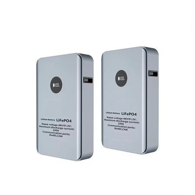 48V 51.2V 100Ah 200Ah Residential LiFePo4 Battery Energy Solutions Grote capaciteit Muurtype