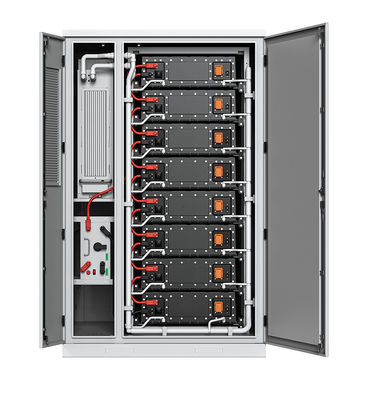 Vloeistofgekoelde kast 372KWh Hoogspannings LiFePo4 Battey opslagsysteem Modbus TCP IP67 bescherming