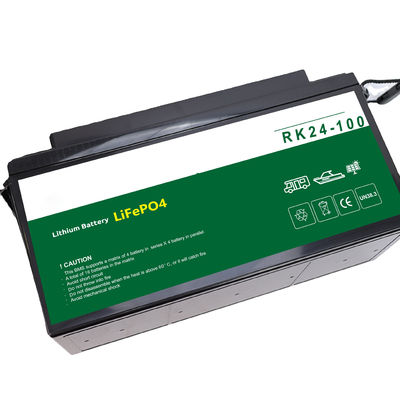 kwaliteit Ultra-krachtige 24V 30AH Lithiumbatterij 8000 cycli Ultra-lichte structuur voor voertuiggebruik fabriek