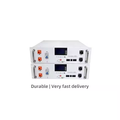 Kwaliteit Factory Direct 51,2V 100Ah Rack Mount LiFePO4-batterij 5,12KWh 3U kastopslagbatterij Compatibel met de meeste omvormers OEM ODM beschikbaar fabriek