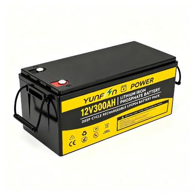 Kwaliteit Yunfan Factory Direct 12.8V 300Ah Lithium-ijzerfosfaatbatterij 5000 cycli Off-Grid Solar UPS Backup Power Batterij OEM ODM fabriek