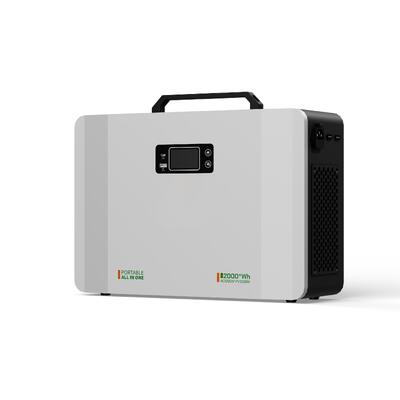 Kwaliteit Portable Power Station Pure Sine Wave LiFePO4 Power Station Emergency Power Station For Home Power Station With UPS Switchover 20ms For RV Travel Van Life fabriek