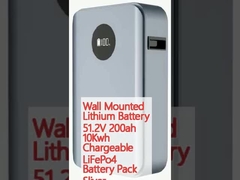 Muurbatterij 51.2V 200ah 10Kwh oplaadbare LiFePo4 batterij