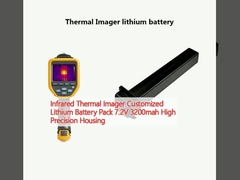 Infrarood thermische beeldvormer aangepast Lithiumbatterijpakket 7.2V 3200mah Housing met hoge precisie